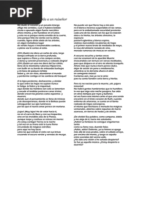 Ode to a Nightingale (Inglés)