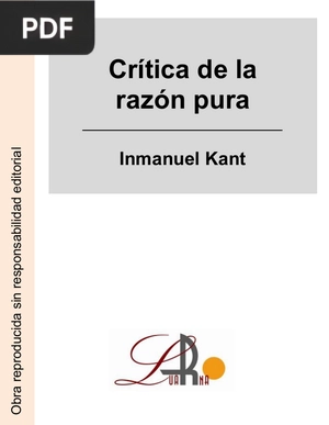 Crítica de la razón pura