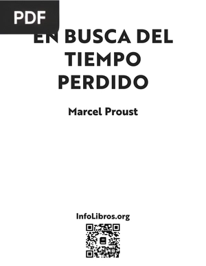 En busca del tiempo perdido