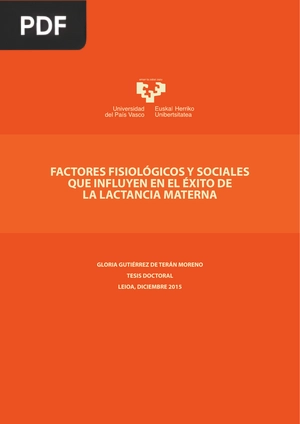 Factores fisiologicos y sociales que influyen en el exito de la lactancia materna