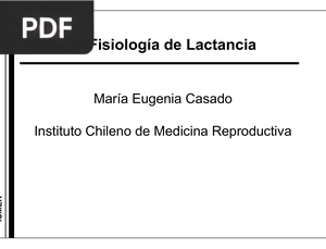 Fisiología de Lactancia