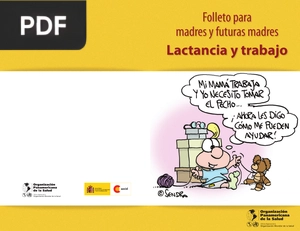 Folleto para madres y futuras madres Lactancia y trabajo