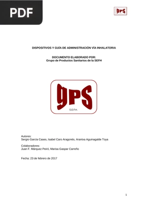 Dispositivos y Guía de Administración Vía Inhalatoria