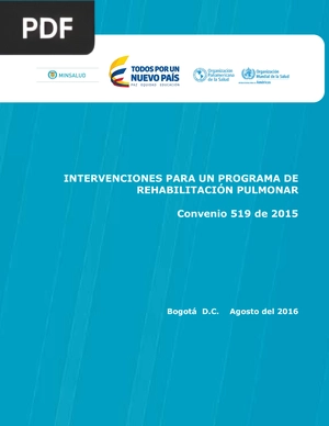 Intervenciones para un Programa de Rehabilitación Pulmonar
