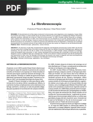 La fibrobroncoscopia