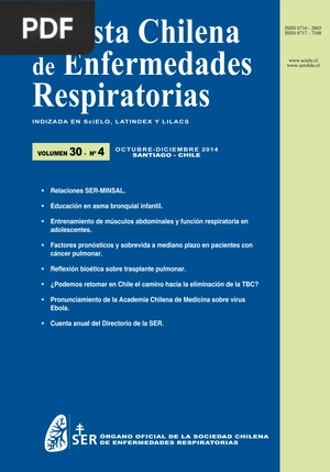 Revista Chilena de Enfermedades Respiratorias