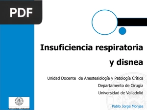 Insuficiencia respiratoria y disnea (Presentación)