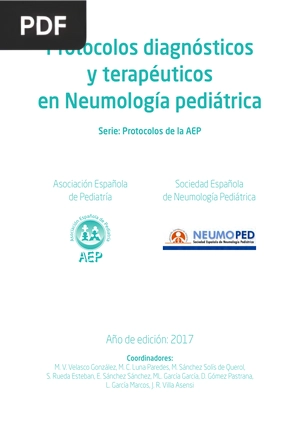 Protocolos diagnósticos y terapéuticos en Neumología pediátrica