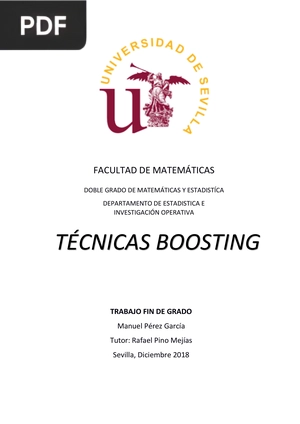 Técnicas boosting