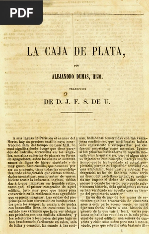 La caja de plata