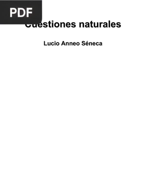 Cuestiones naturales