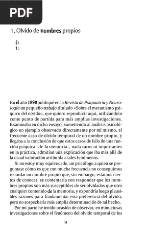 Psicopatología de la vida cotidiana