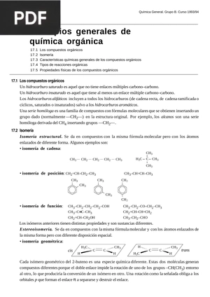 Principios generales de química orgánica (artículo)