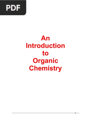 An Introduction to Organic Chemistry (inglés)