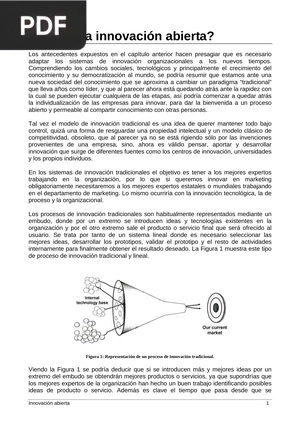 ¿Qué es la innovación abierta?