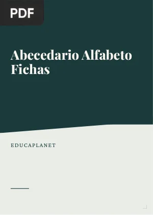 Abecedario Alfabeto Fichas
