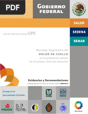Abordaje diagnóstico del dolor de cuello en la población adulta