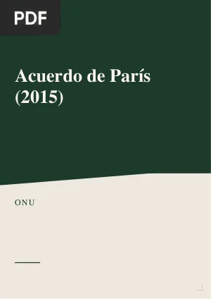 Acuerdo de París (2015)
