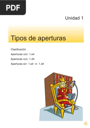 Ajedrez para todos. Avanzado 1: Tipos de Aperturas