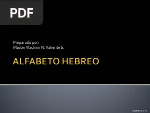 Alfabeto Hebreo