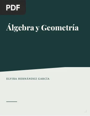 Álgebra y Geometría