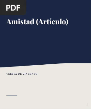 Amistad (Artículo)