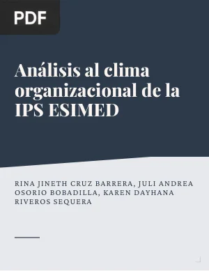Análisis al clima organizacional de la IPS ESIMED