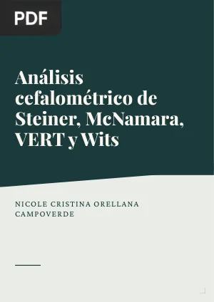 Análisis cefalométrico de Steiner, McNamara, VERT y Wits