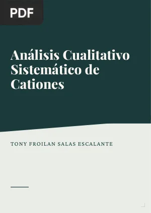 Análisis Cualitativo Sistemático de Cationes