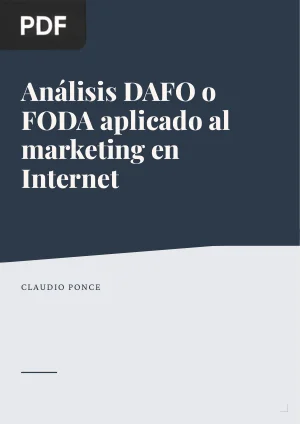 Análisis DAFO o FODA aplicado al marketing en Internet