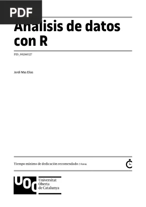 Análisis de datos con R