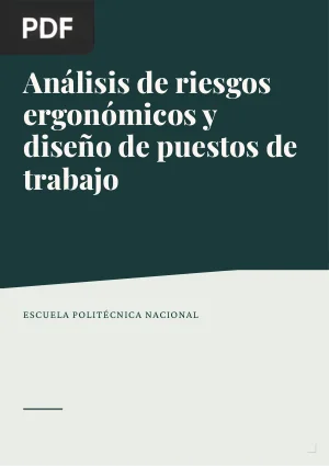 Análisis de riesgos ergonómicos y diseño de puestos de trabajo