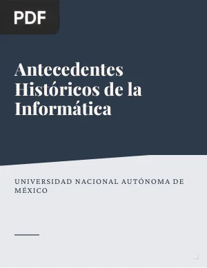 Antecedentes Históricos de la Informática