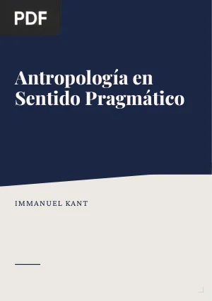 Antropología desde un Punto de Vista Pragmático
