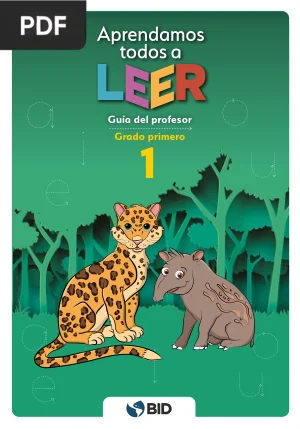 Aprendamos todos a leer: Guía del profesor (Grado primero)