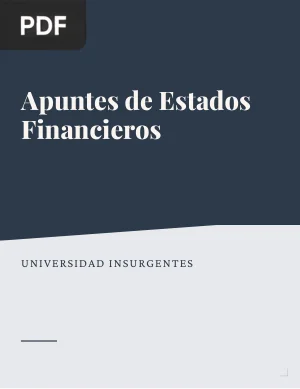 Apuntes de Estados Financieros