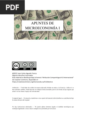 Apuntes de Microeconomía I