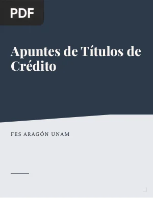 Apuntes de Títulos de Crédito