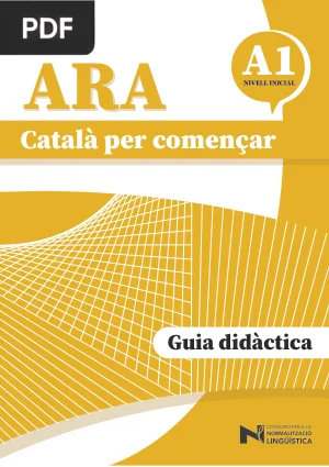 ARA. Català per començar. Guia didàctica A1