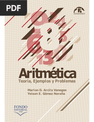 Aritmética - Teoría, ejemplos y problemas