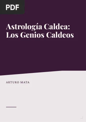 Astrología Caldea: Los Genios Caldeos