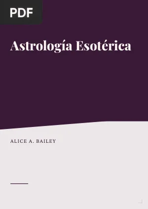 Astrología Esotérica