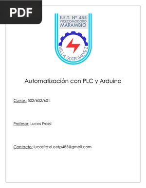 Automatización con PLC y Arduino