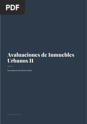 Avaluaciones de Inmuebles Urbanos II