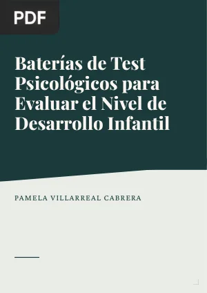 Baterías de test psicológicos para evaluar el nivel de desarrollo infantil