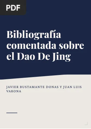 Bibliografía comentada sobre el Dao De Jing