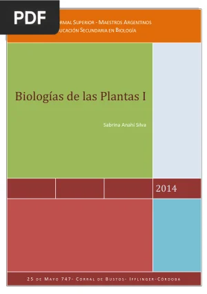 Biologías de las Plantas I