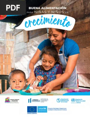 Buena alimentación para niñas y niños en crecimiento