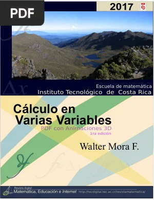 Cálculo en Varias Variables