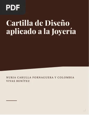 Cartilla de Diseño aplicado a la Joyería